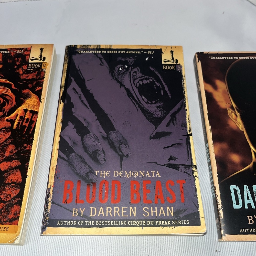 THE DEMONATA SERIES paperback books lot of 3‎  BY DARREN SHAN - Books 4,5 And 9 - Picture 3 of 8